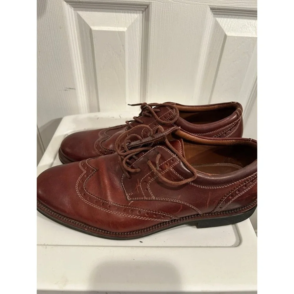 Johnston & Murphy Casual Leather Shoes Men's 11 Brown